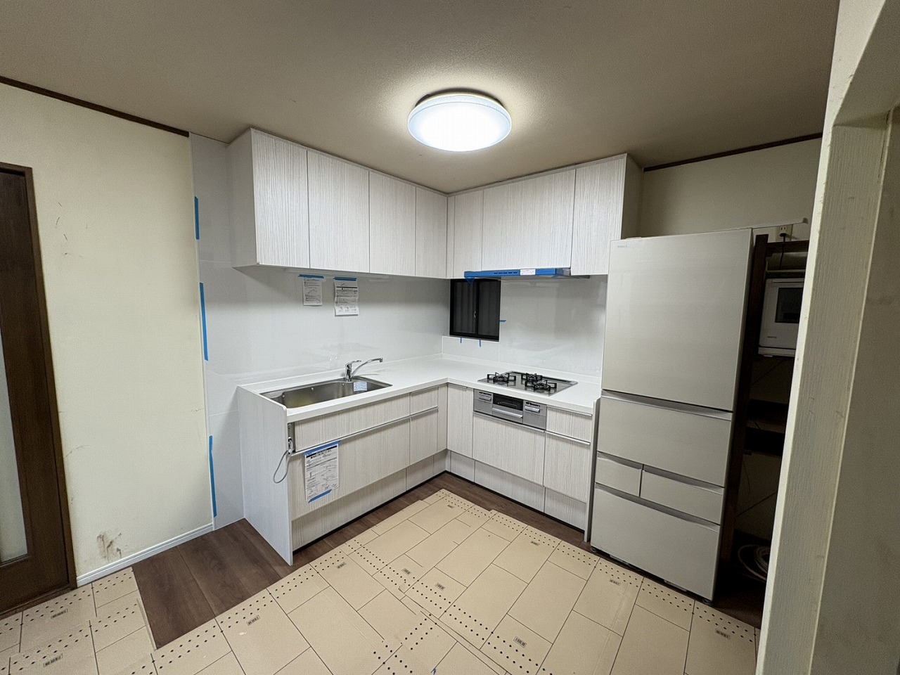 京都府向日市・戸建てキッチンリフォーム工事