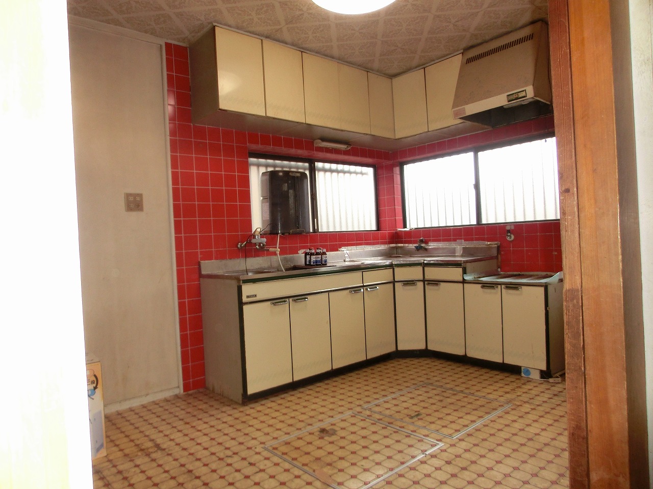 京都府八幡市・戸建てキッチンリフォーム工事