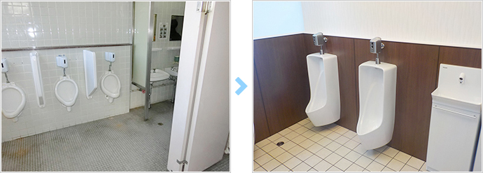 before after