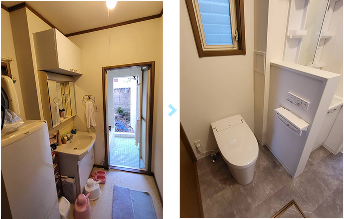 K様邸 before K様邸 after